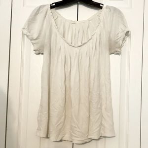J Crew Size S White Top